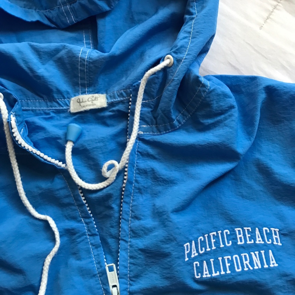 NWOT Pacific Beach California Summer Windbreaker